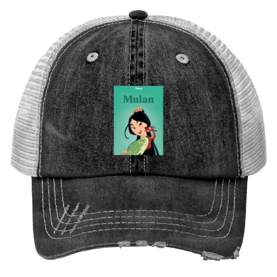 Disneys Mulan Print Trucker Hats