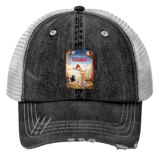disneys Bambi Friendships Poster Print Trucker Hats