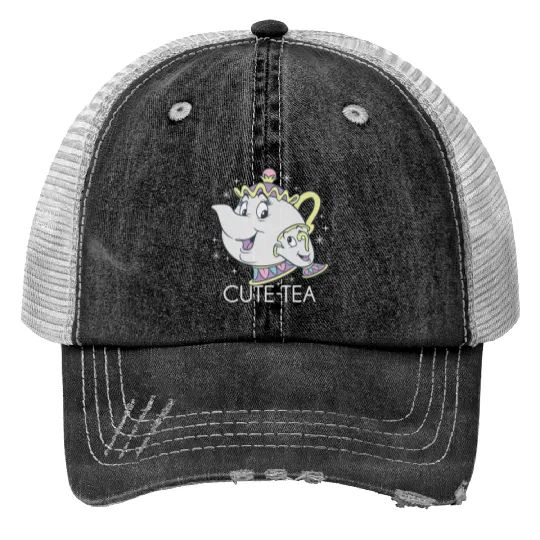 Disney Beauty And The Beast Mrs Potts And Chip M Print Trucker Hats