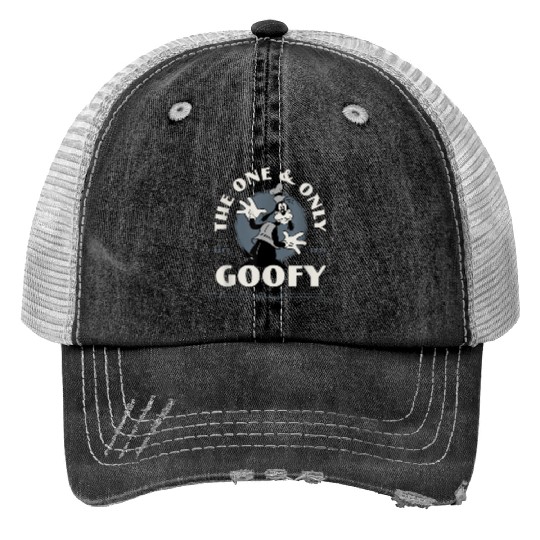 Disney 100 The One Only Goofy Gwarsh Est 1932 Vi Print Trucker Hats