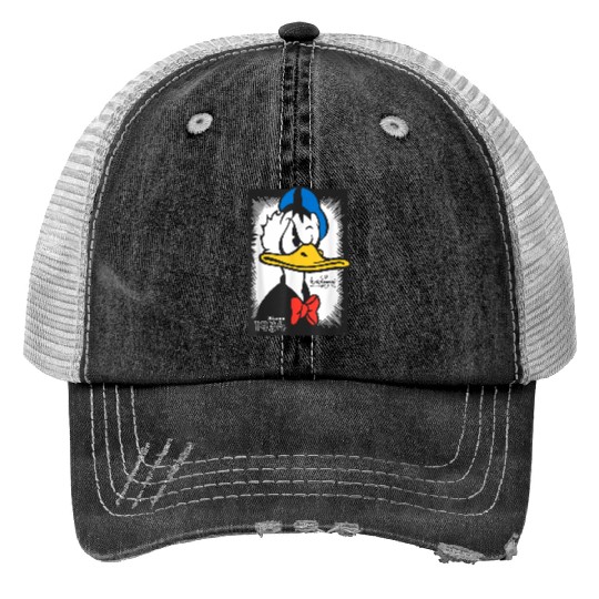 Disney Donald Duck 90th Anniversary Since 1934 Vintage Art gifts trends Print Trucker Hats