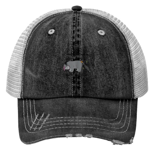 Disney Winnie The Pooh Eeyore Could Be Worse Print Trucker Hats