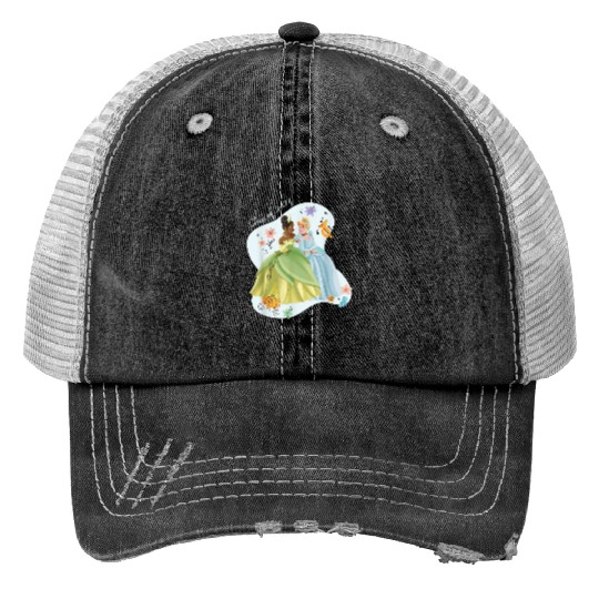 Disney Princess Tiana Cinde Graduation Clas Print Trucker Hats