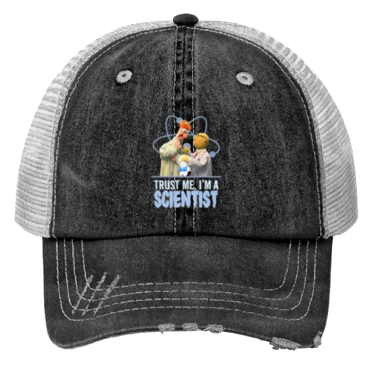 Disney The Muppets Trust Me I'm A Scientist Beaker Print Trucker Hats