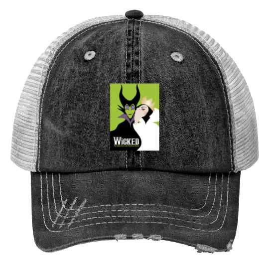 Wicked Villains - Disney - Print Trucker Hats