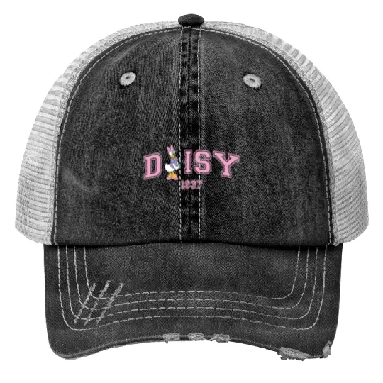 Daisy Duck Print Trucker Hats, Daisy Duck Disney Print Trucker Hats