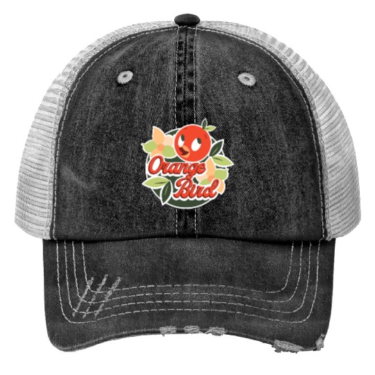 The Orange Bird - Disney World - Print Trucker Hats