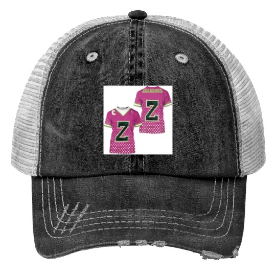 Disney Zombies 3 Costume, Zed Necrodopolis Pink Print Trucker Hats, Disneyland Halloween Cosplay