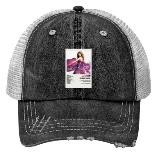 Tay.lor S.wi.ft Posters / Speak Now Poster Print Trucker Hats