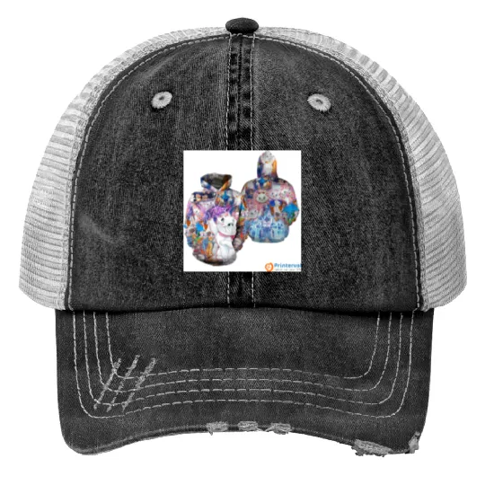 Its Magic The Aristocats Marie Cat | Disney 3D Print Trucker Hats