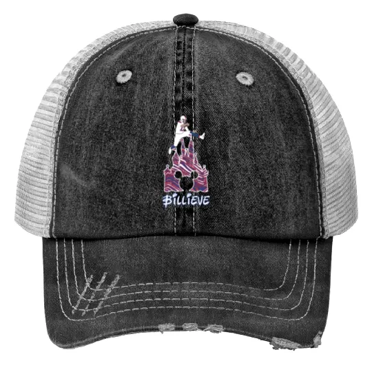 Josh Allen Disney Print Trucker Hats | B.uffalo B.ills Print Trucker Hats