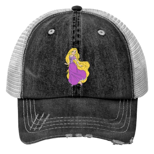 Disney Tangled Princess Rapunzel Print Trucker Hats