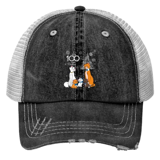 Disney Aristocats Group Characters Print Trucker Hats