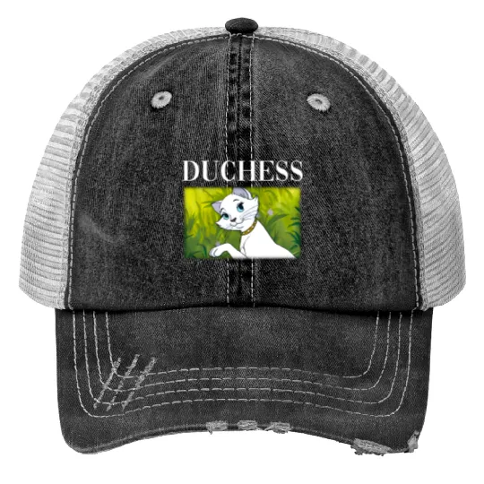 Duchess The Aristocats 1970 Print Trucker Hats Disney Print Trucker Hats Great Gift Ideas Men Women