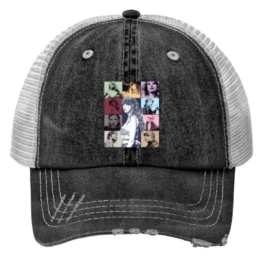 Discover Taylor Eras Tour Merch, The Eras Tour Taylor Print Trucker Hats