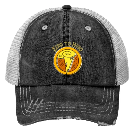 Zero to Hero - Hercules Disney - Print Trucker Hats