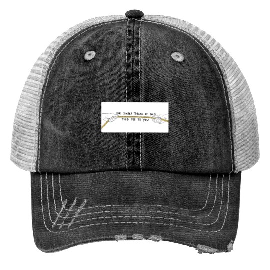 Discover Taylor - Invisible String Print Trucker Hats
