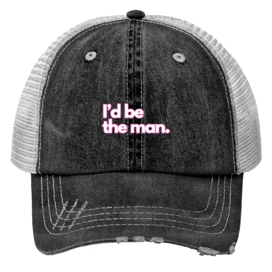 Discover The Man - Taylor Print Trucker Hats