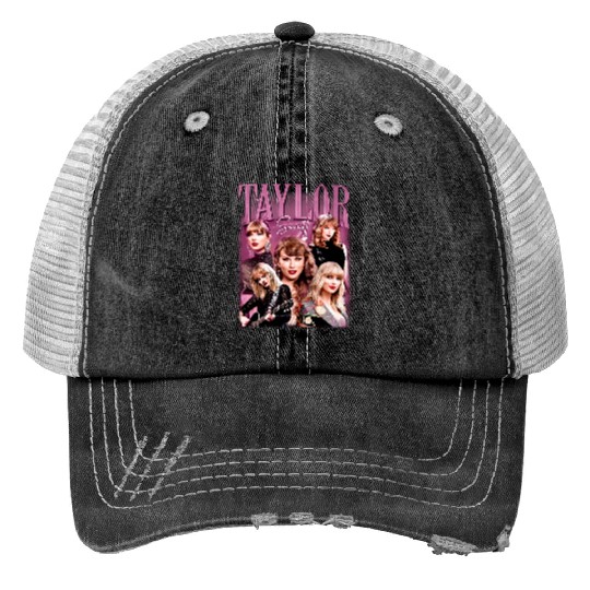 Discover Taylor 90s Vintage Print Trucker Hats, Taylor version Fan Print Trucker Hats