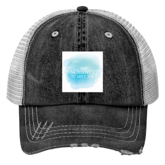 Discover Enchanted Taylor (1) Print Trucker Hats