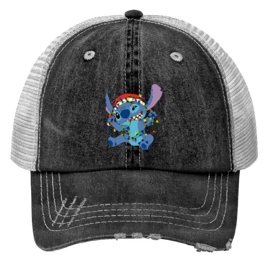 Stitch as oogie boogie Sticker, Stitch Eras Tour , Stitch Shirt, Disney Land Lilo and Stitch Print Trucker Hats