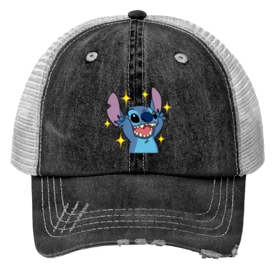Stitch Its My Birthday  , Stitch Eras Tour , Stitch Shirt, Disney Land Lilo and Stitch Print Trucker Hats