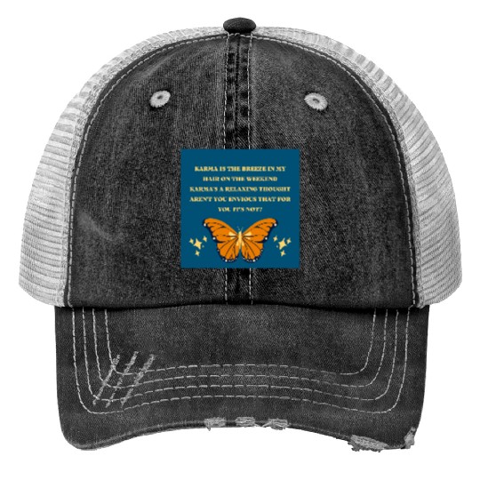 Discover Taylor - Midnights - Karma Print Trucker Hats