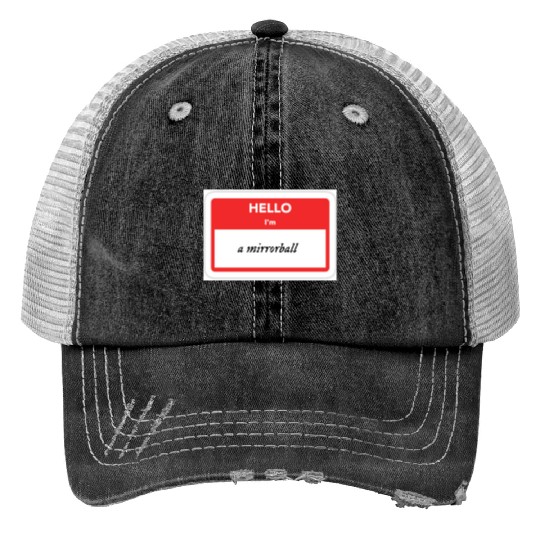 Discover Mirrorball Taylor (1) Print Trucker Hats
