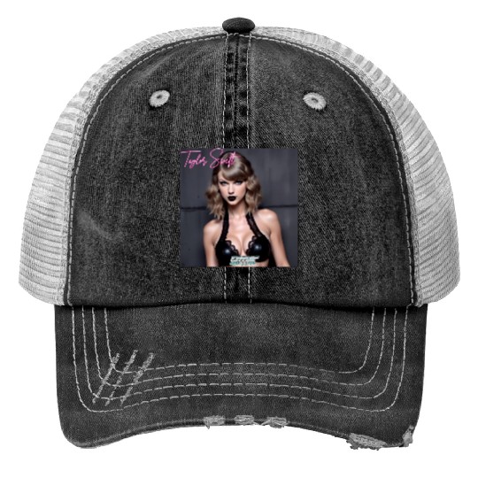 Discover Taylor Gothic Ai Print Trucker Hats