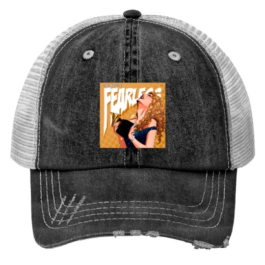 Discover Fearless Taylor Print Trucker Hats