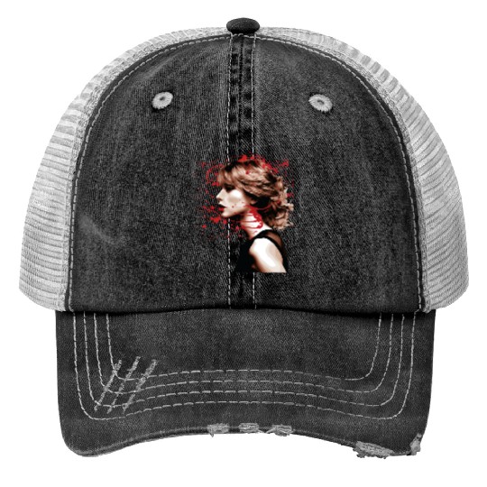 Discover Taylor Ink Print Trucker Hats