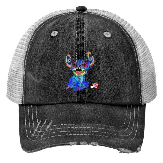 Stitch Ohana stitch ohana means family Poster, Stitch Eras Tour , Stitch Shirt, Disney Land Lilo and Stitch Print Trucker Hats