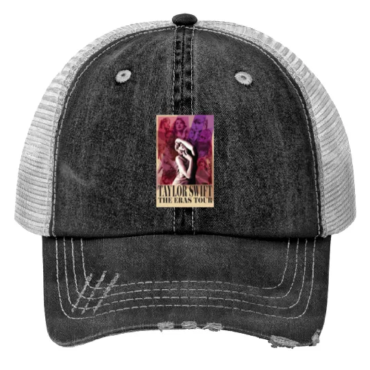 Discover Taylor The Eras Tour (2) Print Trucker Hats