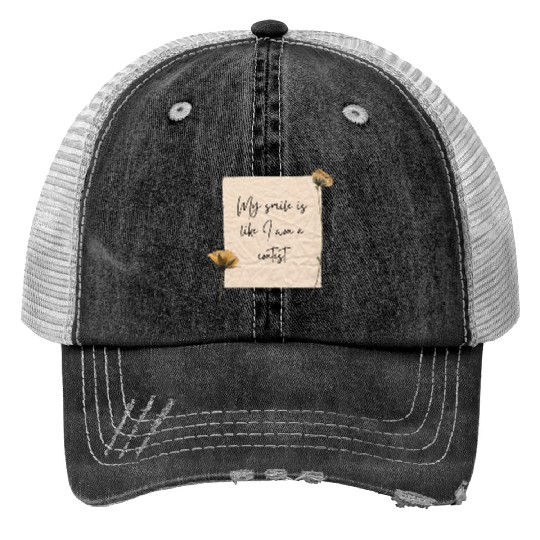 Discover Midnights Taylor Print Trucker Hats