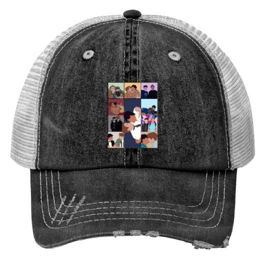 The Heartstopper Eras Tour Print Trucker Hats