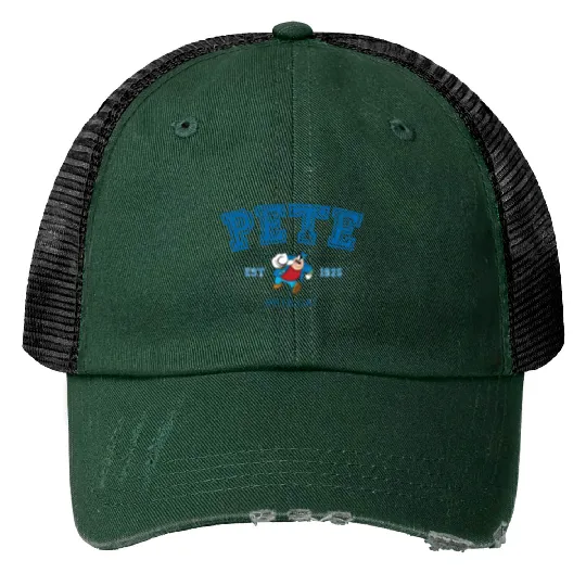 Pete Cat Print Trucker Hats, Pete Disney Print Trucker Hats