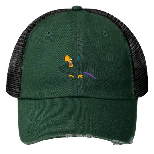 Disney Aladdin Iago Parrot Costume Print Trucker Hats