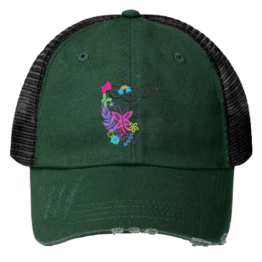 Disney Encanto Mirabel Madrigal Costume Print Trucker Hats