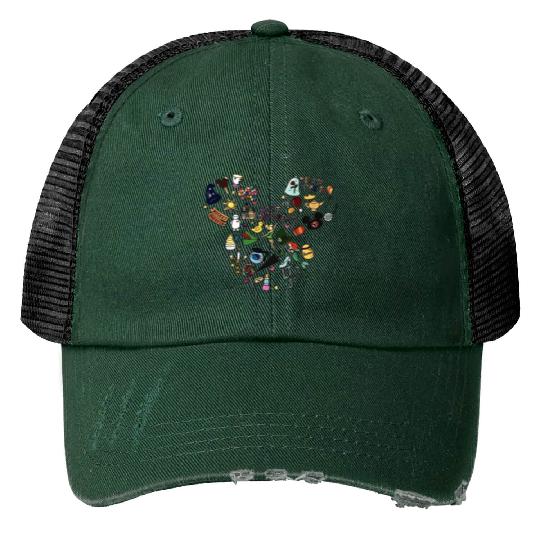 Best Day Ever Print Trucker Hats, Disney Print Trucker Hats, Disneyland Trip Print Trucker Hats