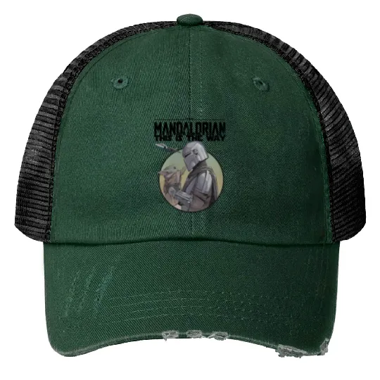 Retro Star Wars Print Trucker Hats, Disney Star Wars Print Trucker Hats