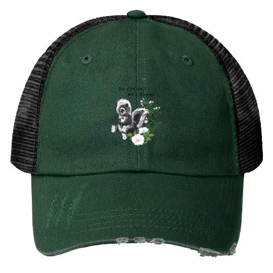 Disney Bambi He Can Call Me A Flower Print Trucker Hats, Magic Kingdom Holiday Trip Unisex Print Trucker Hats