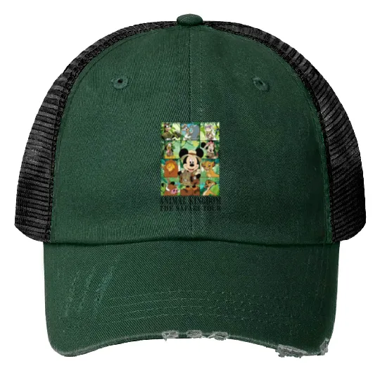 Disney Animal Kingdom The Safari Tour Print Trucker Hats, Safari Family Matching