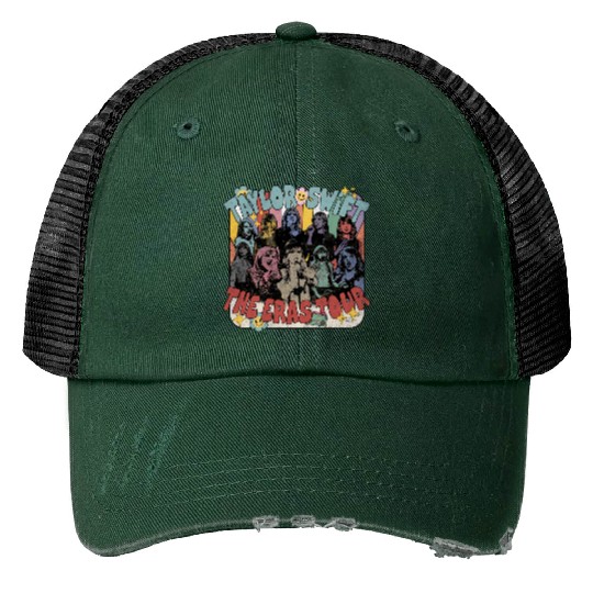 Discover Vintage Taylor Print Trucker Hats, Taylor swi.ftie Print Trucker Hats