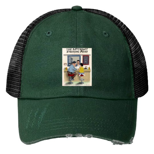regulars day at Bobs Burgers Print Trucker Hats