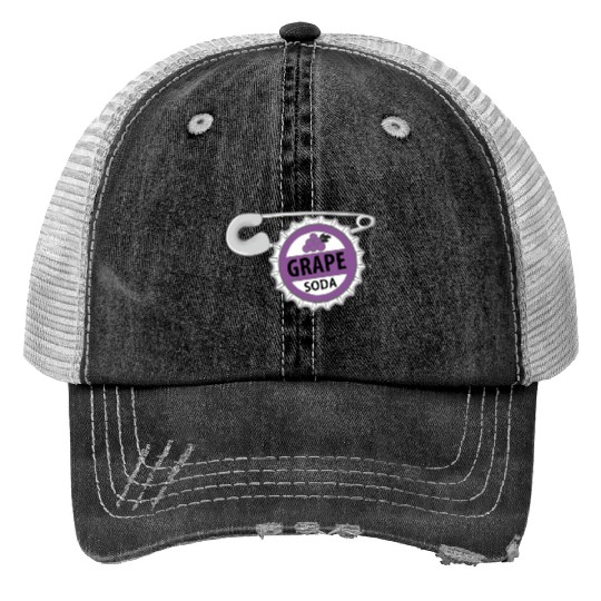 Grape Soda Pin - Disney Pixar Up - Print Trucker Hats