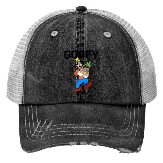 Easter Goofy Print Trucker Hats, Disney Goofy Easter Print Trucker Hats, Disney Easter Egg