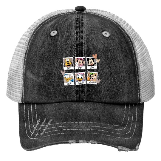 Disney Toy Story Print Trucker Hats, Best Day Ever, Best Friend Forever,