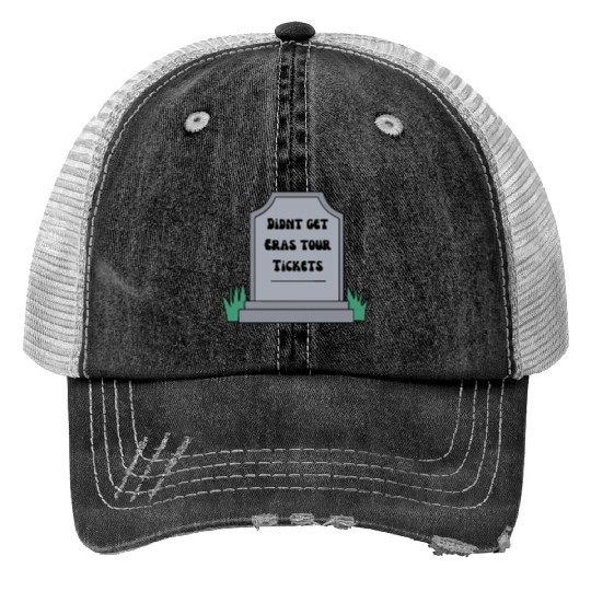 Eras tour funny sticker Print Trucker Hats