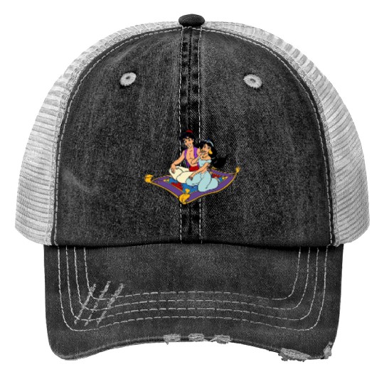 Aladdin Disneys Print Trucker Hats