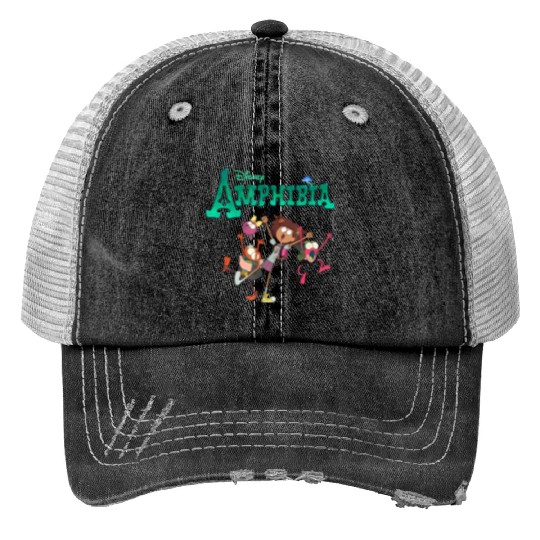 Disney Channel Amphibia Print Trucker Hats